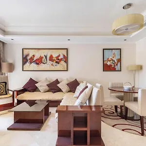 Luxury 1 Bedroom With A Private Taj Granduer At Palm Appartement